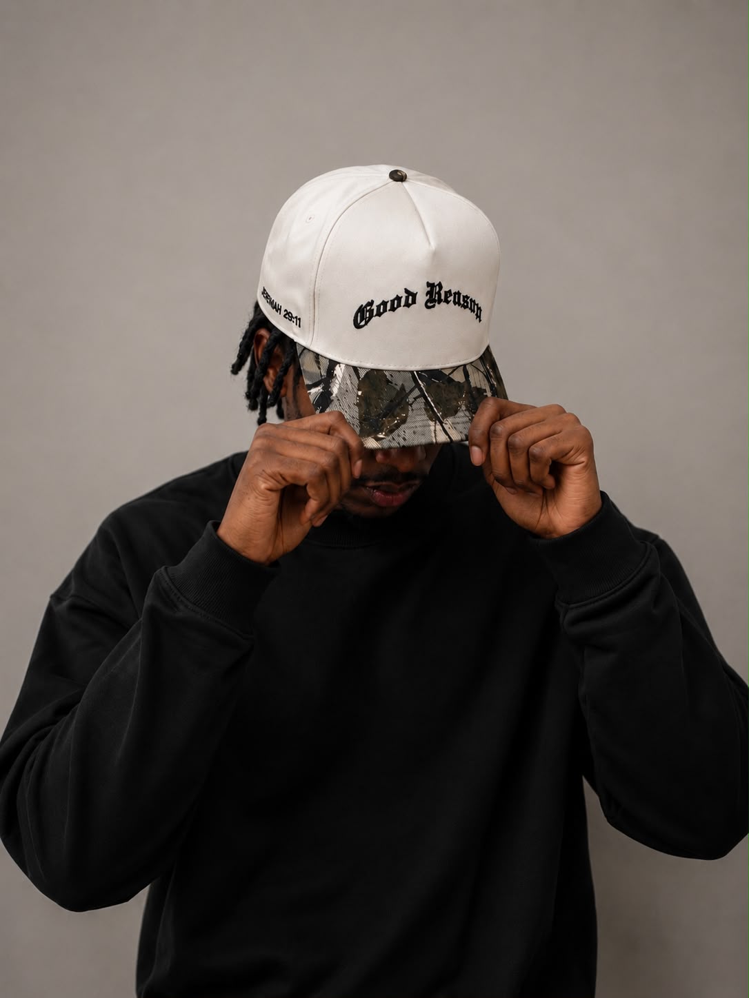 Cream & Camo Brim Jeremiah 29:11