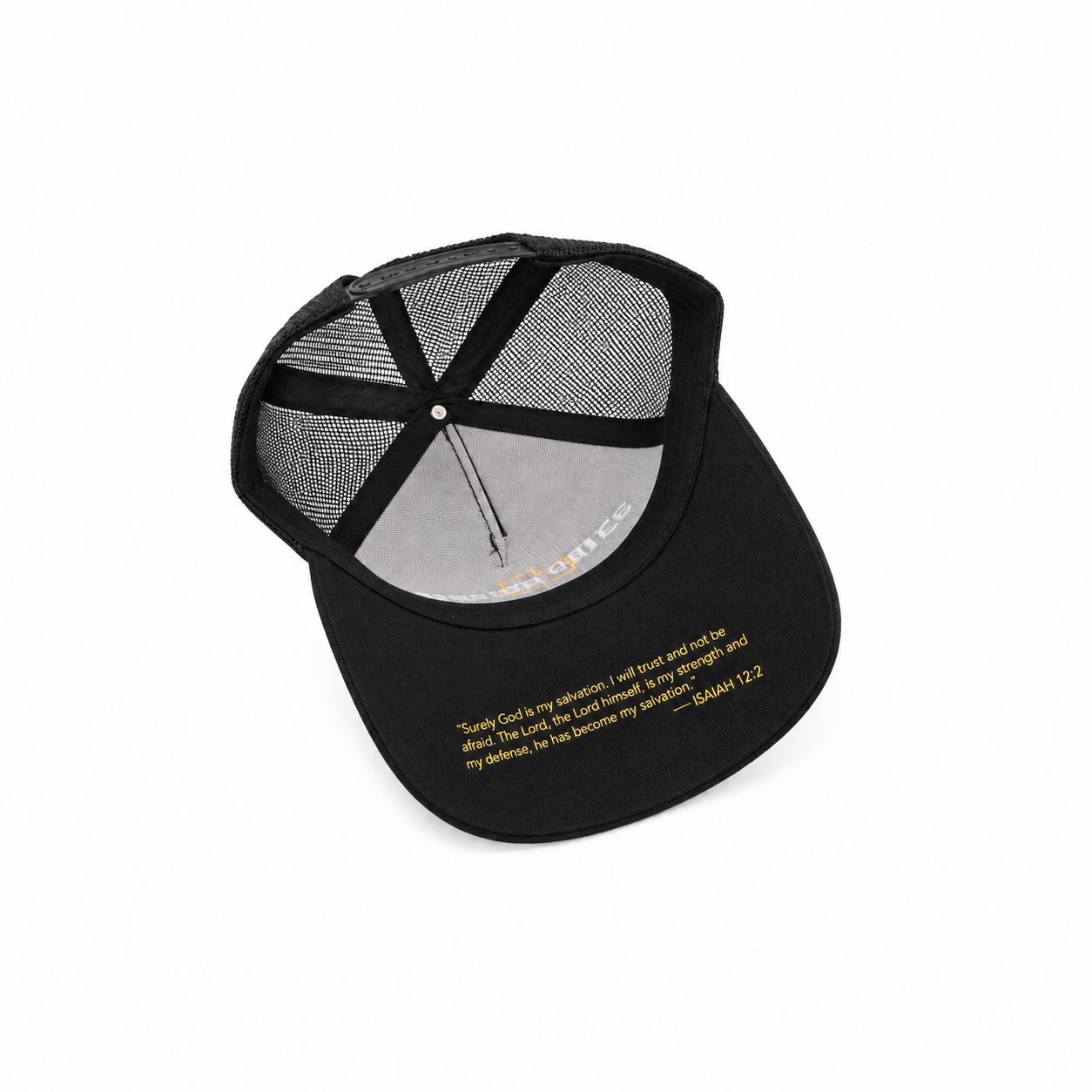 RELEASES FRIDAY, AUGUST 28TH AT 6 PM CST - SAVED ISAIAH 12:2 Trucker Cap