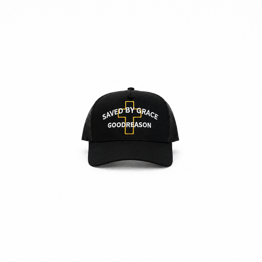 RELEASES FRIDAY, AUGUST 28TH AT 6 PM CST - SAVED ISAIAH 12:2 Trucker Cap