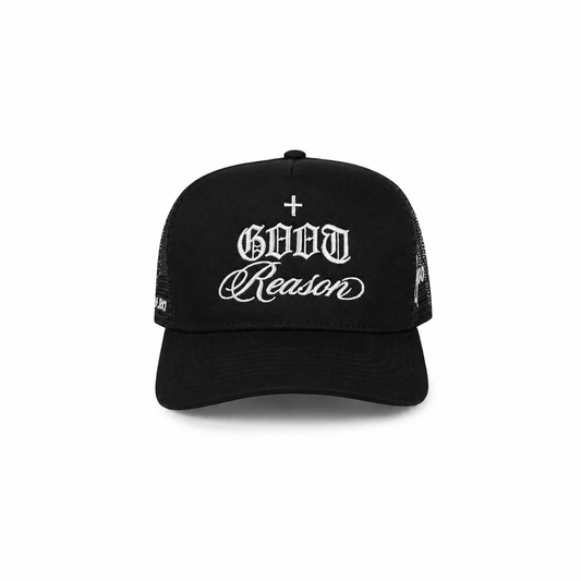 The Cross Structured Mesh Trucker Cap