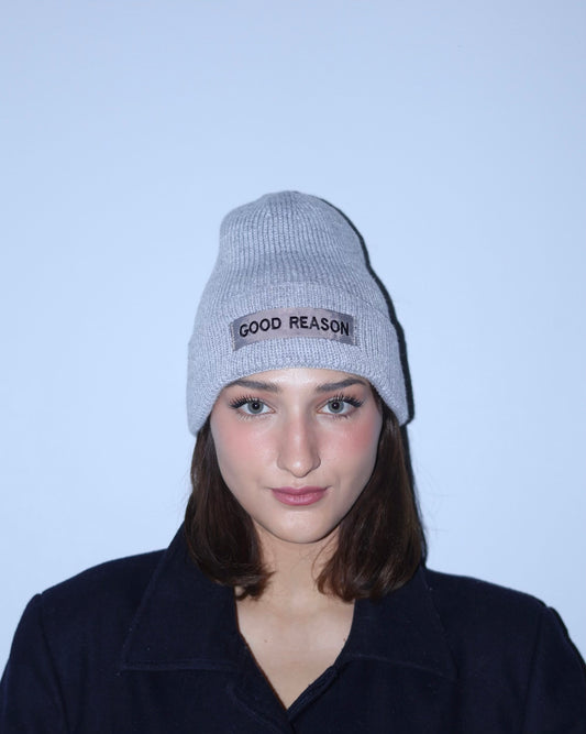 Good Reason Light Grey Beanie