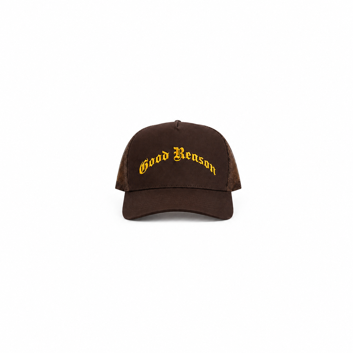 Brown Structured Mesh Trucker Cap JEREMIAH 29:11